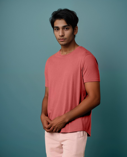 Relaxed Fit Solid T-Shirt