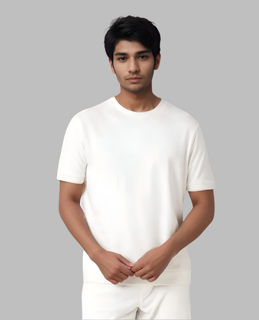 Relaxed Fit Solid T-Shirt