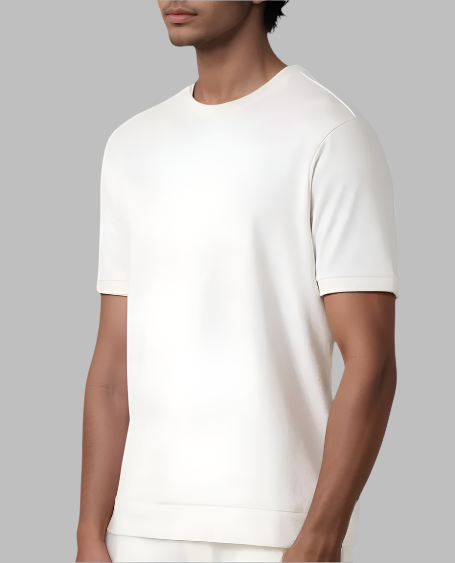 Relaxed Fit Solid T-Shirt