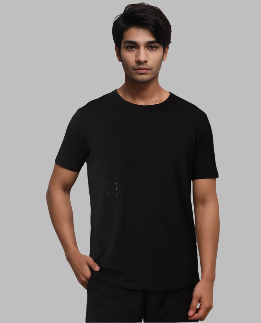 Relaxed Fit Solid T-Shirt