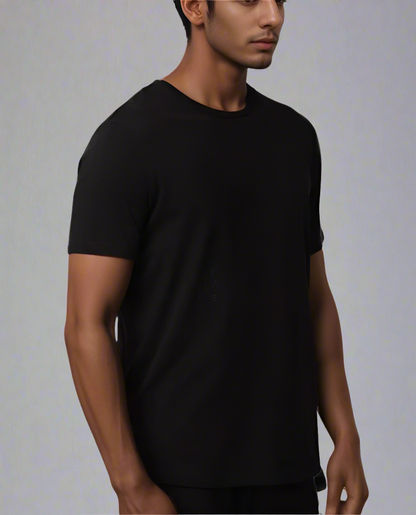 Relaxed Fit Solid T-Shirt