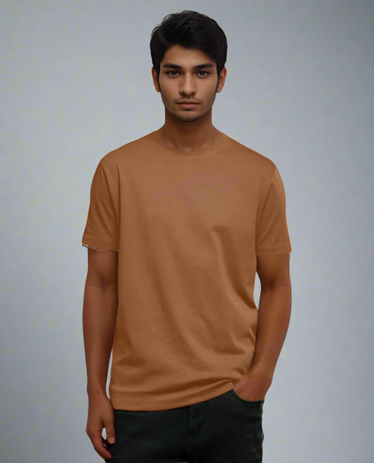 Relaxed Fit Solid T-Shirt